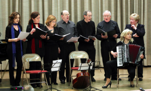 Una de las actuaciones del coro “Ivushka”