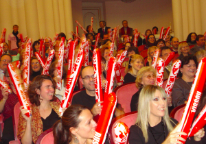 Alumnos de la Fundación en la fiesta de Navidad en la embajada rusa